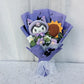 Graduation Gifts Sanrio Kuromi Hello Kitty With Crochet Sunflower Bouquet My Melody Cinnamoroll  Mother's Day Birthday Gifts