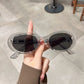 New Stylish Sun glasses for Women Hot Selling Oval Shape Sunglasses Men Women UV400 Protection Outdoor Female Sunglass