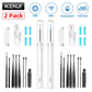 KERUI Smart Ear Wax Removal Ear Cleaner With Ear Cleaning Tool 5MP HD Camera Light Ear Wax Removal Kit Endoscope Otoscope