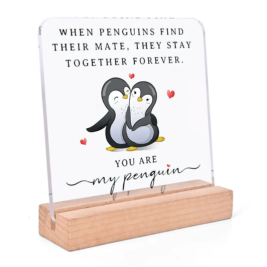 Gifts for Him, Her, Anniversary Romantic Gifts for Men or Women, I Love You Acrylic Plaque Gifts, Birthday Gifts for Girlfriend
