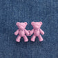 Cute Bear Jeans Buckles Jeans Pants Waistline Reduction Adjustable Metal Buckle Skirt Jeans Tools Trousers Accessories