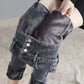 Women jeans Thick Velvet High Waist Skinny Jeans Jeans Winter Warm Plush Stretch Snow Jeans Lady Denim Pants women Trousers