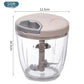 Home Kitchen Manual Ginger Grinder Garlic Mud Splasher Multifunctional Vegetable Cutter Handheld Meat Grinder Modern Minimalist