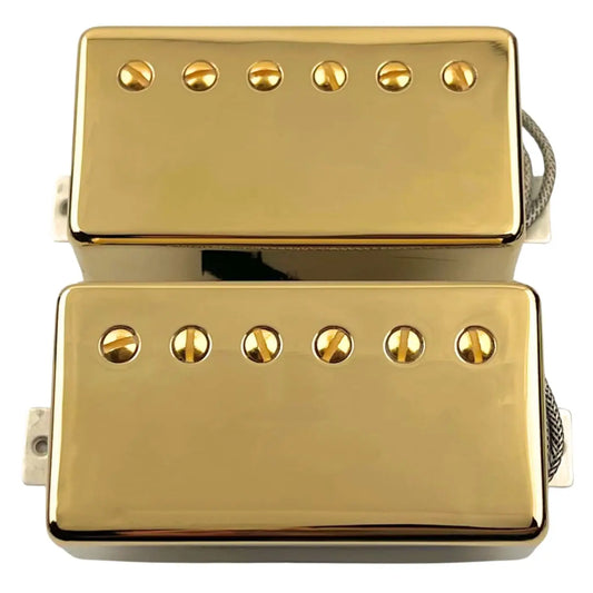 Alnico 2 Humbuckers'57 Classic and'57 Plus Classic Plus Braided Wire Set PAF Pickups Fit Gibson LP LES PUAL Guitar