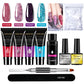 Nail Art Limegirl Kit Poly Nail Gel Extending Soaking Gel Kit Nail Art Acrylic Gel Varnish Kit For Novices Semi Permanent Gel So