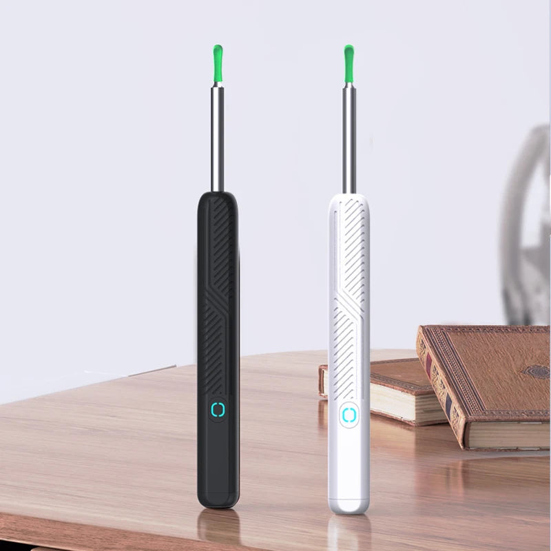 Smart Visual Ear Cleaner with Camera Ear Sticks USB C Charging Ear Wax Removal Tool WIFI Connection 6 LED Lights Earpick