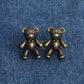Cute Bear Jeans Buckles Jeans Pants Waistline Reduction Adjustable Metal Buckle Skirt Jeans Tools Trousers Accessories