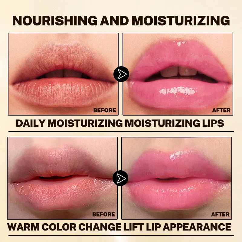 1pc color changing lipstick, moisturizing, non smudging, non staining, waterproof, sweat proof, stain proof, easy to apply