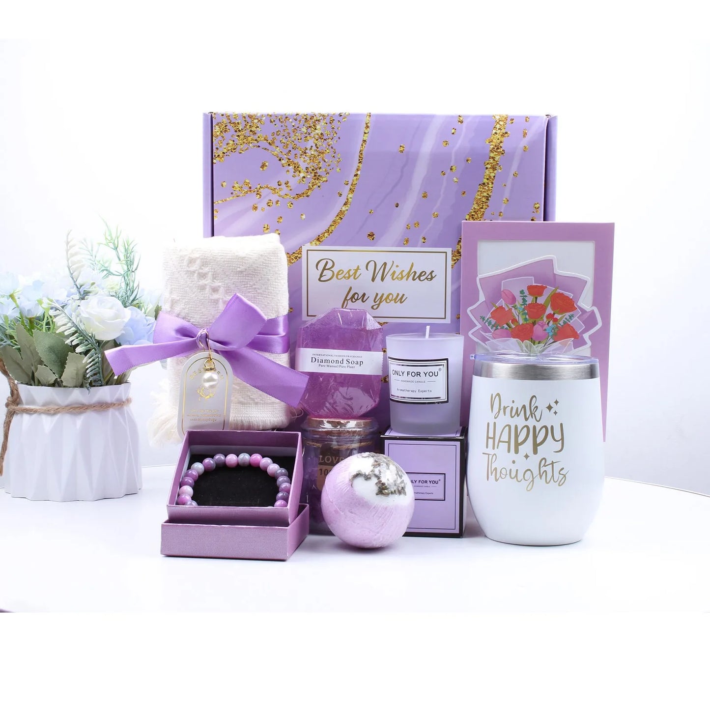 Women's Care Self Gifts Women's Birthday Gifts Care Packages Spa Gifts Inspirational Mother's Day Gifts For Wife Friends Grandma