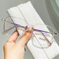 Square Blue Light Blocking Glasses Man And Women Black Oversized Optical Eyeglasses Vision Spectacles Big Frame Computer Eyewear