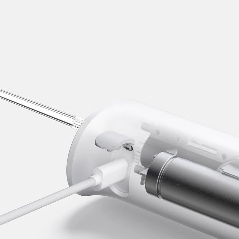 XIAOMI MIJIA Portable Oral Irrigator,Four Modes,1400 Time/m Water Spray,200ML Water Tank,Irrigator Dental Water Flosser Pick Jet