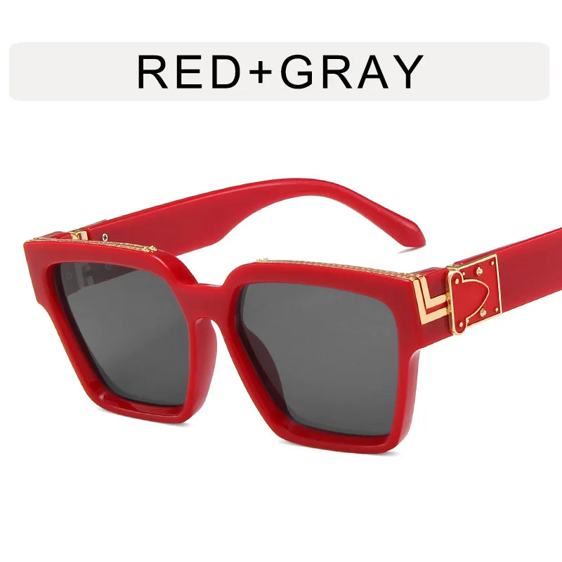 Fashion Style Designer Sunglasses Men Women Square Shape Stylish Sun glasses for Men Women European American Female Sunglass