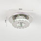 KOMORE Modern Small Crystal LED Ceiling Light, Square / Round for Office, Living Room, Bedroom, Kitchen, Hallway