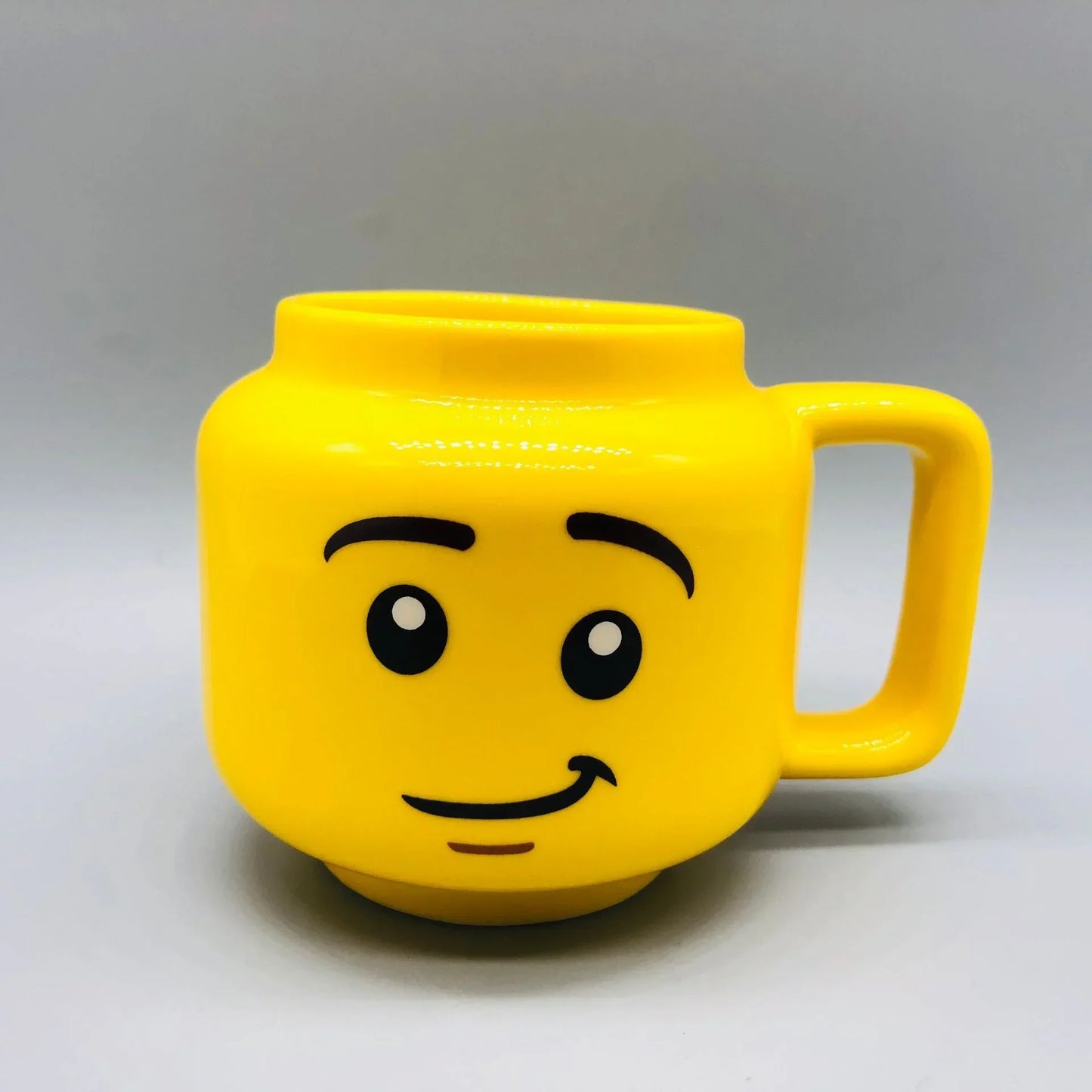 Party Favor Gifts Cute Cartoon Mug for Coffee Milk Tea Ceramic Cup Drinkware with Creative Impish Expression Pattern