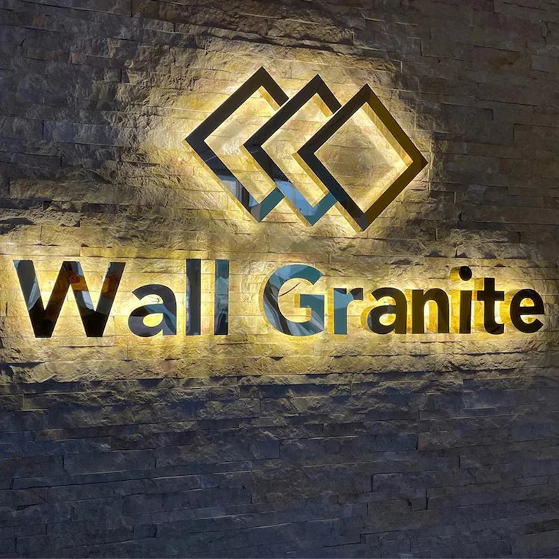 Custom Metal LED Luminous Letter Backlit Sign Illuminated Signage Advertising Door Head Company Waterproof Logo Home Decoration
