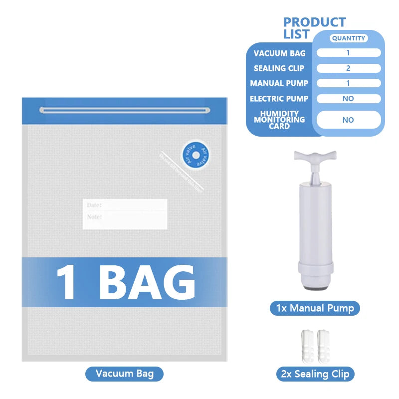 Filament Vacuum Storage Bags with Hand/Electric Pump, 3D Printer Accessories, for PLA ABS PETG Nylon TPU ASA Filament Keep Dry