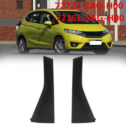 For HONDA FIT JAZZ GD1 GD3 2003 2004 2005 2006 2007 2008 Rear Door Outer Pillar Garnish Trim Panel 72721-SAG-H00 72761-SAG-H00
