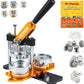 Button Maker Machine, Multiple Sizes 1.25+2.25in/1+2.25in/75mm3in Badge Punch Press Kit, Children DIY Gifts Pin Maker, Button Ma