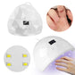 LULAA 88W Nail Dryer Lamp UV Light For Nails Eyes Protection UV Lamp for Gel Nails Gel Nail Polish Curing Dryer Home Salon Tool