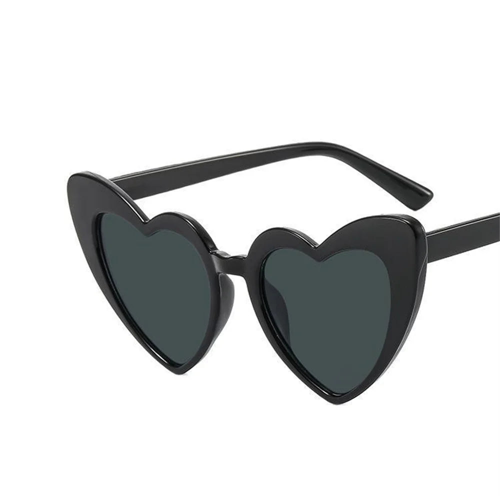 Women Sun Glasses Heart Big Frame Love Inlaid Pearl Fashion Ladies Luxury Sunglasses Wedding Decorative Glasses For Party Use