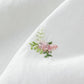 FSLE Flower Dress Autumn 2023 New Sweet Exquisite Women's Long Dress White Women Casual Loose Full Sleeve Dress For Women
