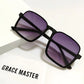 Oversized Square Sun Glasses For Men Women 2022 Fashion Popular Ins Luxury Brand Design Eyewear Trending Uv400 Shades New