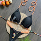 Plaid Printed Halter Mini Micro Thong Bikini Women Swimwear Female Swimsuit Two-pieces Bikini set Bather Bathing Suit Swim V6171