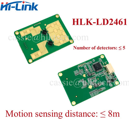 HiLink HLK-LD2410B LD2410C LD2420 LD2450 24Ghz Smart Human Presence Radar Module Multi-level intelligent parameter adjustment