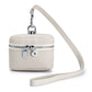 New Women's Genuine Leather Compact Halterneck Coin Purses Simple and Portable Makeup Storage Bag Mini Headphone Bags