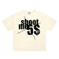 Harajuku Oversized Streetwear Men's Clothing SHOOTME5$ Graphic Print Tshirt Cotton Hip Hop Letter Short Sleeve Tops Tee Goth Y2k