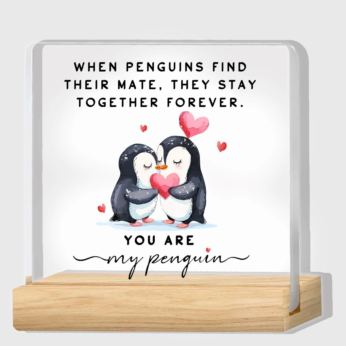 Gifts for Him, Her, Anniversary Romantic Gifts for Men or Women, I Love You Acrylic Plaque Gifts, Birthday Gifts for Girlfriend