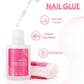 COSCELIA 10G Nail Glue False Nail Tips Glue Clear Color Nails Tools