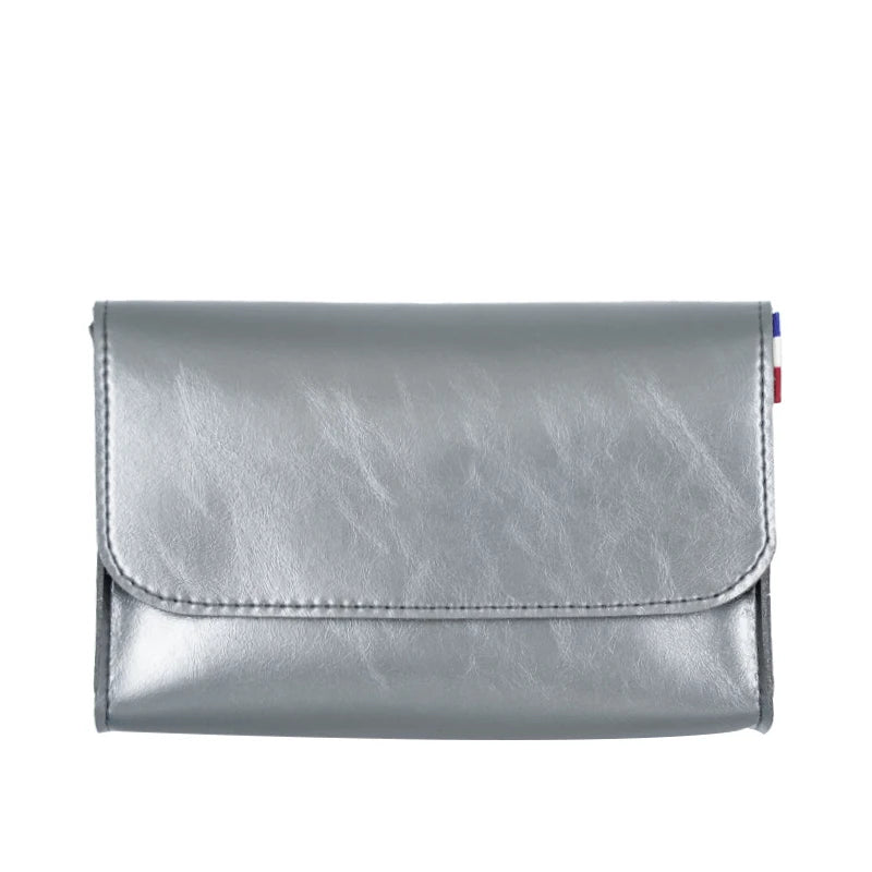Magnetic Button PU Leather Pouch Chargers Storage Bags Sleeve For Macbook Accessories Mouse Data Line Power Spply Storage Bag