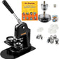 Button Maker Machine, Multiple Sizes 1.25+2.25in/1+2.25in/75mm3in Badge Punch Press Kit, Children DIY Gifts Pin Maker, Button Ma
