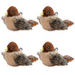 Flapping Bird Cat Toy Interactive Flappy Bird Cat Toy for Cats Plush Electric Squeaky Simulated Chirping Bird Kitten Toy for Pet