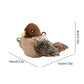 Flapping Bird Cat Toy Interactive Flappy Bird Cat Toy for Cats Plush Electric Squeaky Simulated Chirping Bird Kitten Toy for Pet
