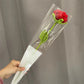 1pc Tulip Crochet Flowers Artificial Woven Flowers Handmade Tulipanes Wedding Gift for Guest Home Decoration Mother's Day Gift