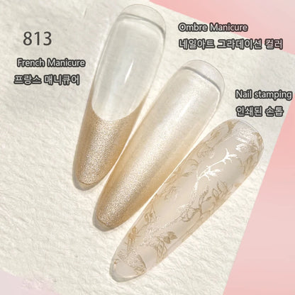 Nail stamping Drawing Gel Plaster Effect 3D Sand Texture slapped gradient effect Gel Polish UV Nail Polish Lacquer Varnish