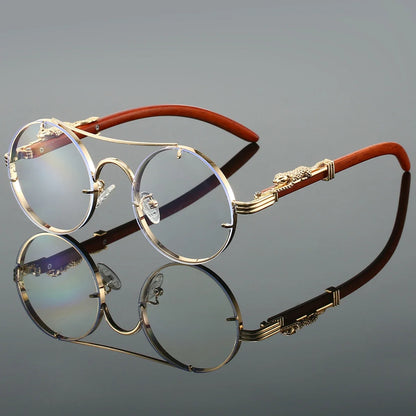 Luxury Retro Oval Metal Sunglasses for Women Men Luxury Fashion Brand Female Sun Glasses Punk Unisex Stylish Shades UV400