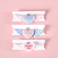 Pet Plaid Love Wing Collar Cat Puppy Teddy Angel Princess Bib Pink Blue Cute Necklace