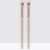 Makeup Brushes 2Pcs Professional Nose Shadow Highlighting Brush Face Cosmetics Blending Smudge Shader Brush Beauty Kits
