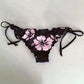Y2K Sexy Rhinestone Cross Bikini Kawaii Bikini Gothic Bikini Swimsuit Goth Bathing Suit Summer Holiday Beachwear Bra Brief Sets