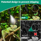 360Degree Rotating Reptiles Fogger Mist Sprinkler Terrarium Nozzle Adjustable Greenhouse Irrigation Pet Cooling System Sprayer