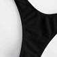 Women Sexy Solid Push Up High Cut Halter Bikini Set Two Piece Swimsuit