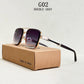 New Sunglasses For Men Luxury Fashion Glasses Sunscreen  Square Sunglasses Women Trendy Vintage Gafas De Sol Hombre Zonnebril Su