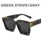 Fashion Style Designer Sunglasses Men Women Square Shape Stylish Sun glasses for Men Women European American Female Sunglass