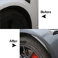 4 Pcs Carbon Fiber Black/Gloss Black Car Wheel Fender Flares Fit For Tesla Model 3 2017‑2022