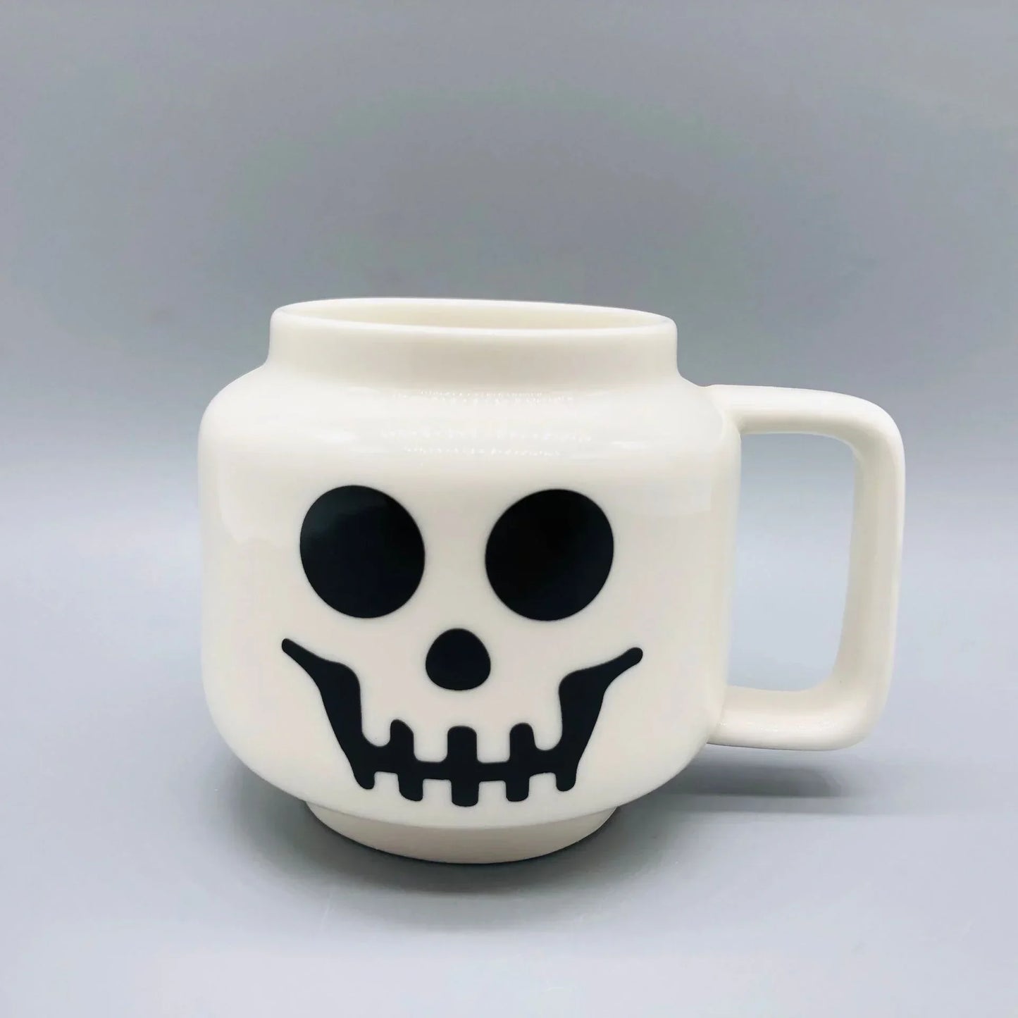 Party Favor Gifts Cute Cartoon Mug for Coffee Milk Tea Ceramic Cup Drinkware with Creative Impish Expression Pattern