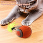 Interactive Cat Toy Ball USB Rechargeable Automatic Rolling Ball Self Rotating Ball Anti-Depression Pet Toy for Indoor Cats