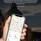 Timethinker Bluetooth GPS Tag Tracker Smart Locator Bag Kids Finder Works with Apple Find My ITag Anti Lost Reminder Device MF1
